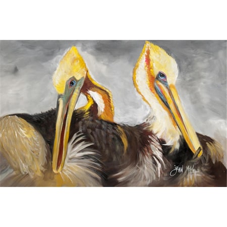 Carolines Treasures Pelicans Preening Fabric Placemat JMK1025PLMT